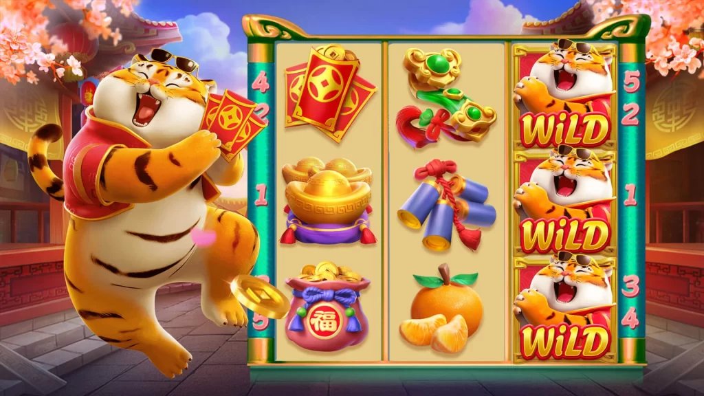 antarmuka permainan Wolf Gold di kena toto dengan simbol serigala dan batu mulia di gurun